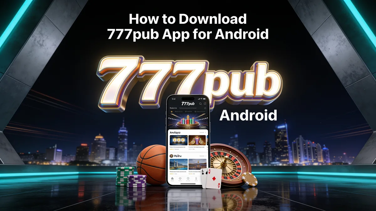How to Download 777pub App for Android: 777pub guide for players in the Philippines